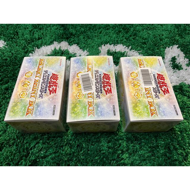 遊戯王SECRET SHINY BOX シークレットシャイニーボックス3BOX 遊戯王SECRET SHINY BOX シークレットシャイニーボックス3BOX