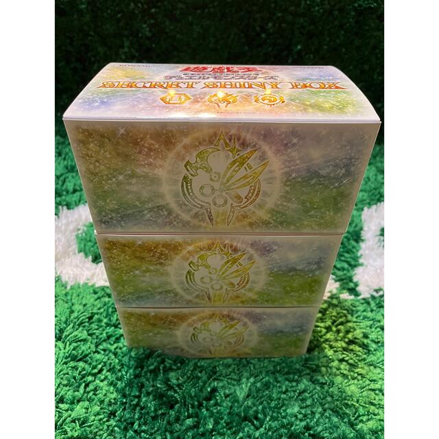 遊戯王SECRET SHINY BOX シークレットシャイニーボックス3BOX 遊戯王SECRET SHINY BOX シークレットシャイニーボックス3BOX