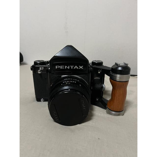 PENTAX67 木製グリップ