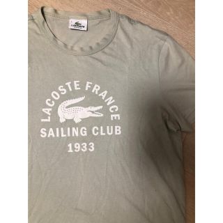 ラコステ(LACOSTE)のLACOSTE ビックロゴプリントTシャツ(Tシャツ/カットソー(半袖/袖なし))