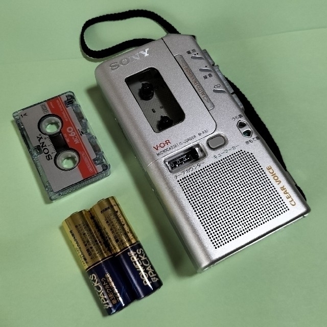 動作○（ソニー）マイクロカセットレコーダー M-830