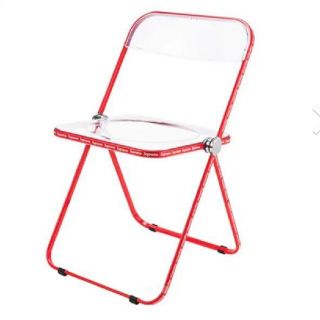 【赤】 Supreme Metal Folding Chair Red