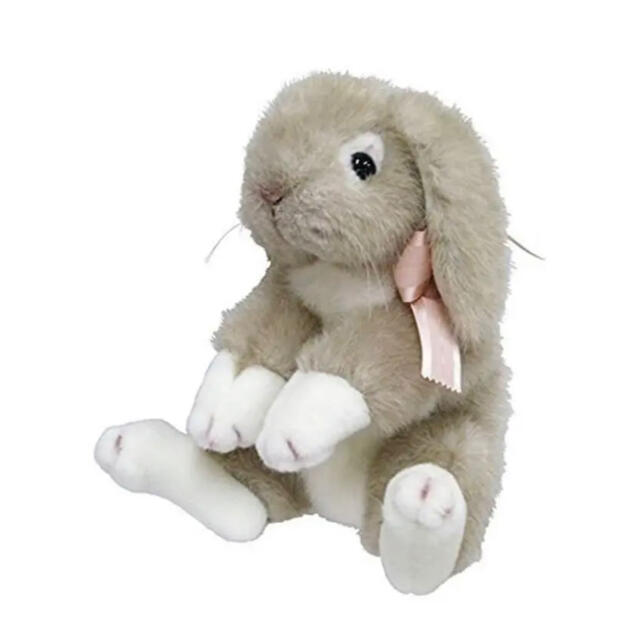 新品★ロップイヤーウサギ S（ベージュ）吉徳製、うさぎ、ウサギ、ぬいぐるみ