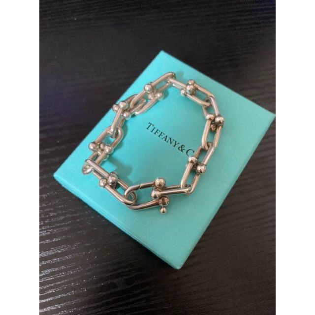 じられる Tiffany リンク ブレスレット シルバー 16コマの通販 by 