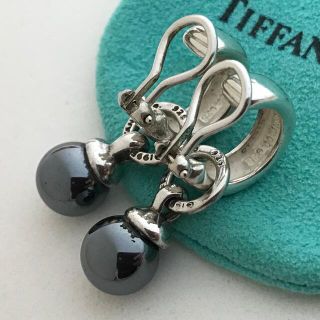 Tiffany ボールフープイヤリング 希少