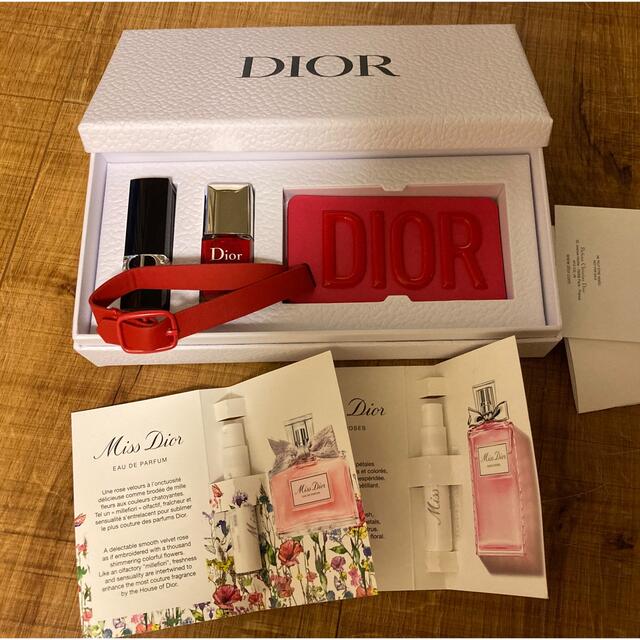 Christian Dior(クリスチャンディオール)のDior ラゲージタグセット コスメ/美容のキット/セット(サンプル/トライアルキット)の商品写真