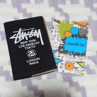 ステューシー(STUSSY)のStussy ステューシー ミニノート カバー付(ノート/メモ帳/ふせん)