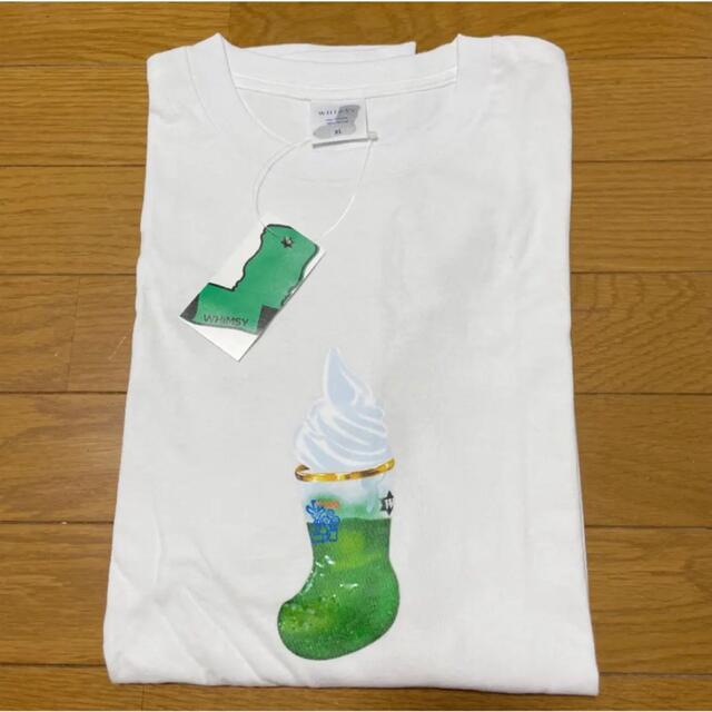 whimsy コメダ珈琲 Cream Soda Tee Tシャツ 白 XL