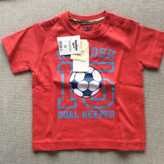 オシュコシュ(OshKosh)の半袖シャツ 70 サッカー(Ｔシャツ)