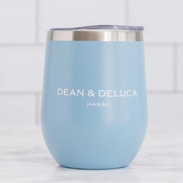 DEAN & DELUCA(ディーンアンドデルーカ)のハワイ限定　ディーン&デルーカ　ブルータンブラー インテリア/住まい/日用品のキッチン/食器(タンブラー)の商品写真