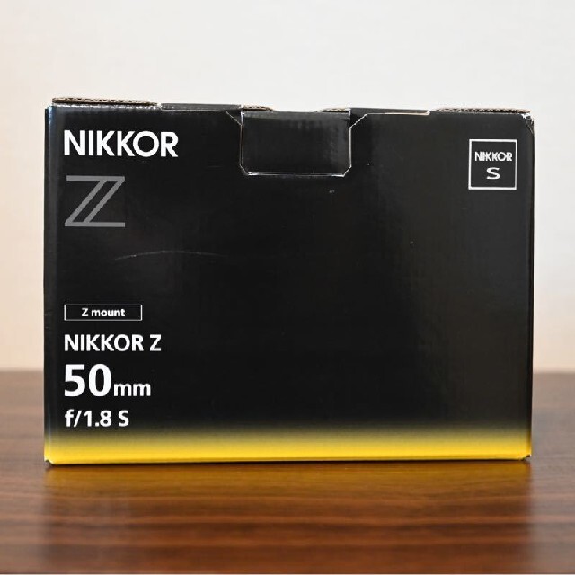 Nikon(ニコン)のNikkor Z 50mm F/1.8 S Zマウント【新品】値下げ スマホ/家電/カメラのカメラ(レンズ(単焦点))の商品写真