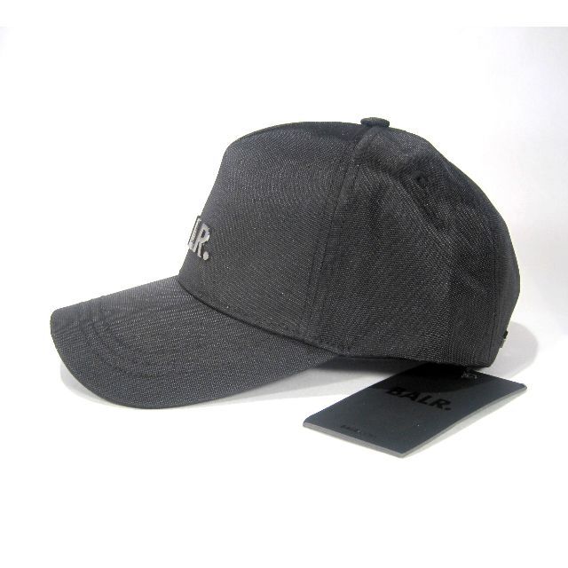 新品　BALR. Classic Oxford Cap 黒　ボーラー帽子