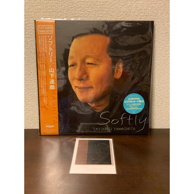 山下達郎 Softly アナログ盤 レコード LP ソフトリー 特典付き