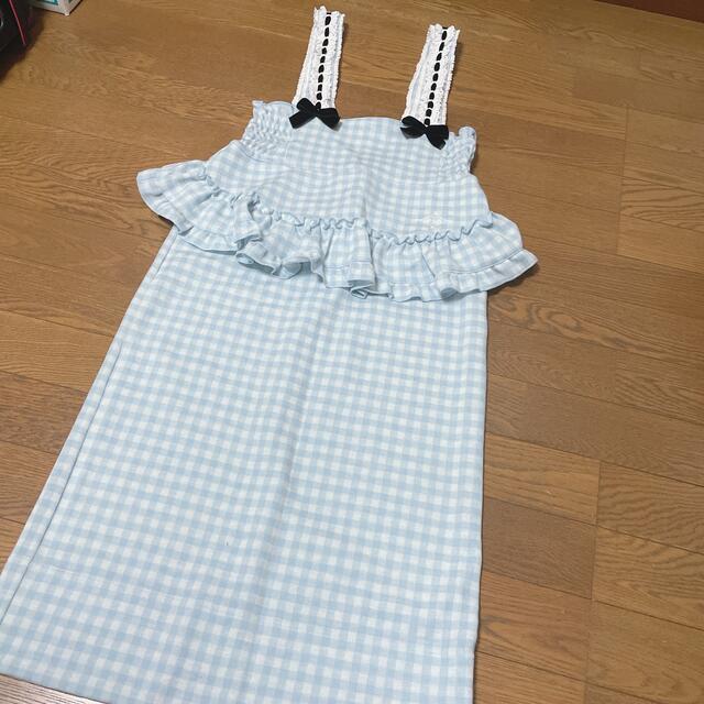 katie ケイティ ギンガムチェックワンピース 美品 高級素材使用