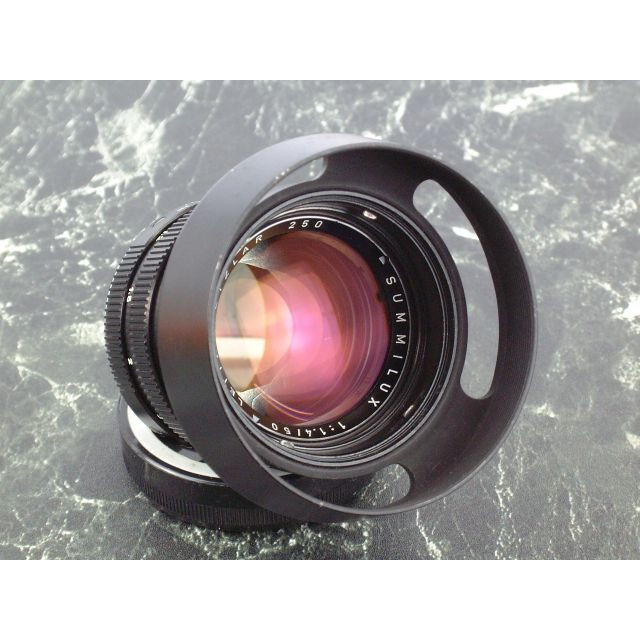 LEICA(ライカ)のLeica SUMMILUX 50mm F1.4 ブラック 第２世代 Mマウント スマホ/家電/カメラのカメラ(レンズ(単焦点))の商品写真