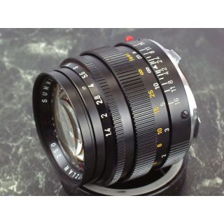 ライカ(LEICA)のLeica SUMMILUX 50mm F1.4 ブラック 第２世代 Mマウント(レンズ(単焦点))