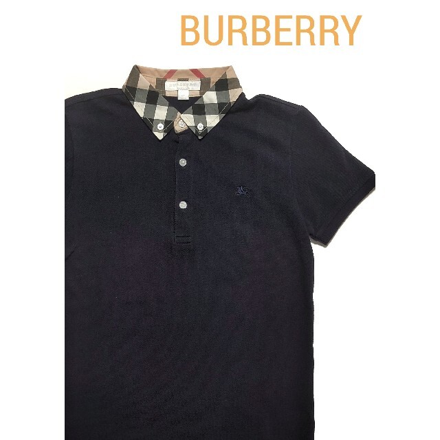 BURBERRY(バーバリー)の【美品】BURBERRY(バーバリー)キッズポロシャツ 150cm キッズ/ベビー/マタニティのキッズ服男の子用(90cm~)(その他)の商品写真