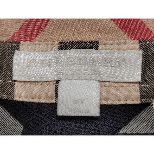 BURBERRY(バーバリー)の【美品】BURBERRY(バーバリー)キッズポロシャツ 150cm キッズ/ベビー/マタニティのキッズ服男の子用(90cm~)(その他)の商品写真