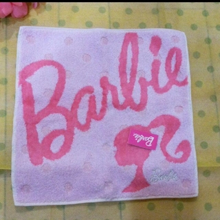 バービー(Barbie)のBarbie タオルハンカチ(ハンカチ)