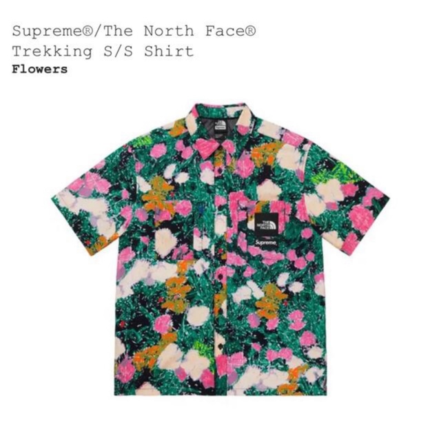 Supreme The North Face Trekking Shirt 花柄