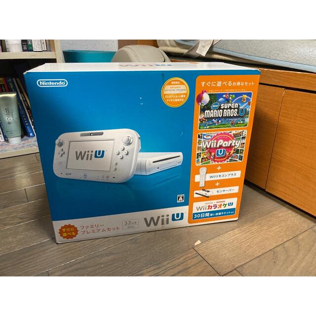 Wii U - Wii Uファミリープレミアムセット+ソフト3本の通販 by との's