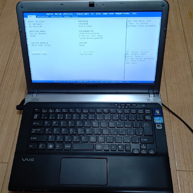 SONY VAIO SVE14 Core i3 スマホ/家電/カメラのPC/タブレット(ノートPC)の商品写真