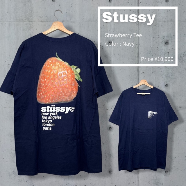 STUSSY - Stussy Strawberry Tee ステューシー Tシャツ ストロベリーの通販 by Neo Hero's shop