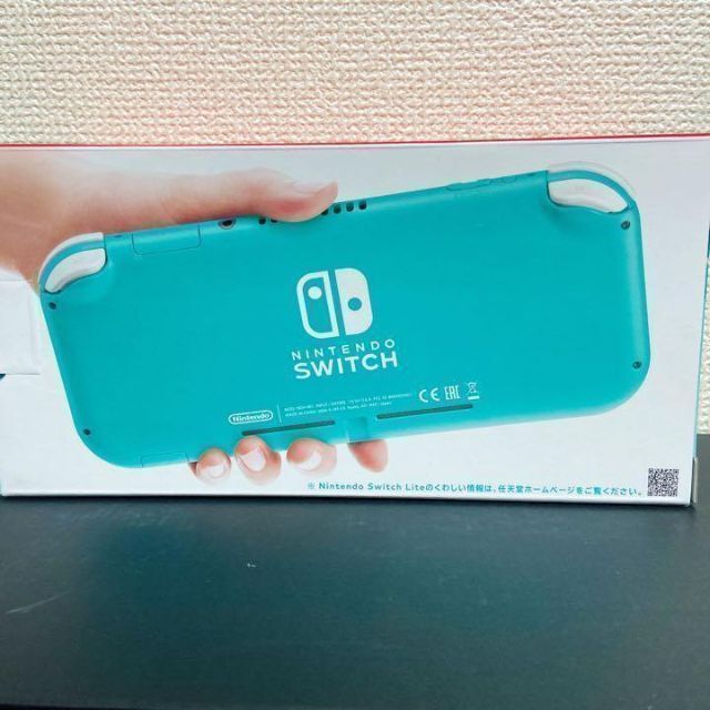 Nintendo Switch(ニンテンドースイッチ)の【新品未開封】任天堂　Switch lite 本体　スイッチライト　ターコイズ エンタメ/ホビーのゲームソフト/ゲーム機本体(携帯用ゲーム機本体)の商品写真