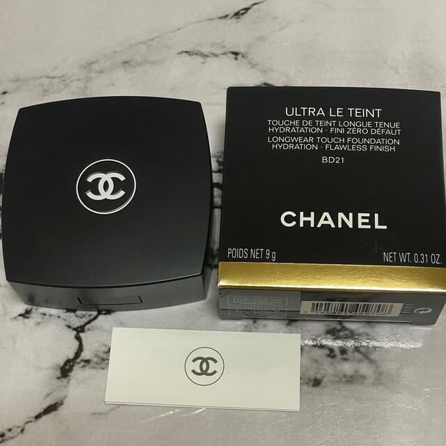 CHANEL(シャネル)のお値下げ！CHANEL ウルトラ ル タン クッション BD21 新品 コスメ/美容のベースメイク/化粧品(ファンデーション)の商品写真