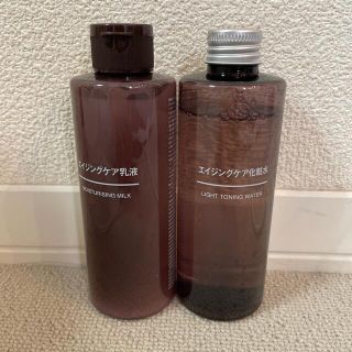 ムジルシリョウヒン(MUJI (無印良品))の無印　エイジングケア化粧水200㎖　乳液　セット　(化粧水/ローション)