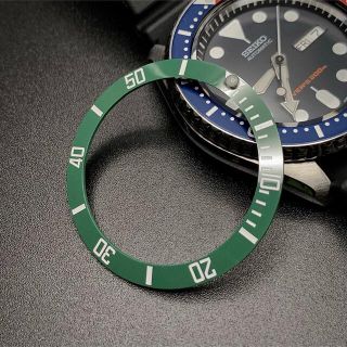 セイコー(SEIKO)の7S26-0020 SKX SRPD インナー ベゼル 緑 グリーンサブ 緑夜光(腕時計(アナログ))