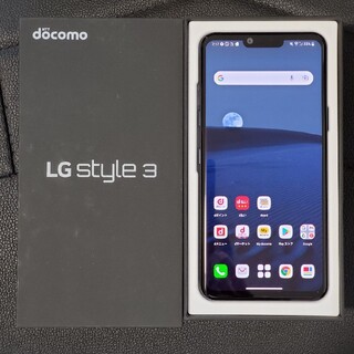 エルジーエレクトロニクス(LG Electronics)のLG Style3 L-41Aセット docomo SIMロック解除済(スマートフォン本体)