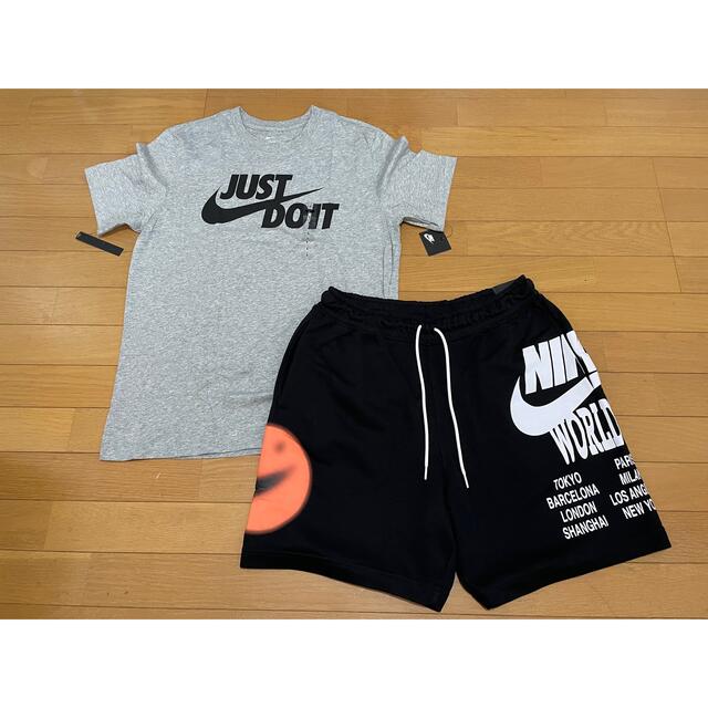 NIKE Tee/SHORT PANTS SETUP【L】NIKEJUSTDOITTee