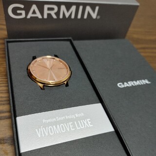 ガーミン(GARMIN)のGARMIN vivomove luxe スマートウォッチ(腕時計(デジタル))