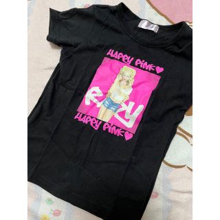 レディー(Rady)のちびRady ハッピーピンクちゃんTシャツ(Tシャツ/カットソー)