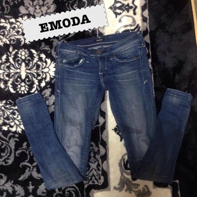 EMODA(エモダ)のEMODAベーシーックパギンス美品 レディースのパンツ(デニム/ジーンズ)の商品写真