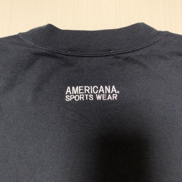 AMERICANA(アメリカーナ)のアメリカーナ　ビックショートスリーブ レディースのトップス(Tシャツ(半袖/袖なし))の商品写真