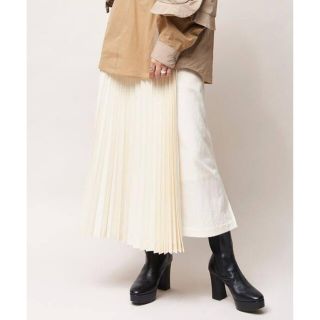 ミッドウエスト(MIDWEST)のmkko様専用 新品UNDECORATED★TWIST WOOL SKIRT(ロングスカート)