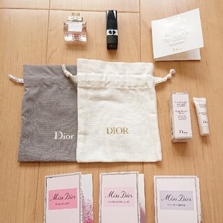 ディオール(Christian Dior) 巾着 化粧品サンプル / トライアルセット 