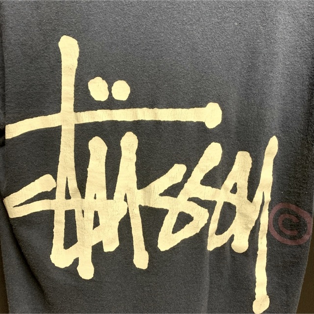 80s OLD STUSSY ヴィンテージTシャツ 黒タグ