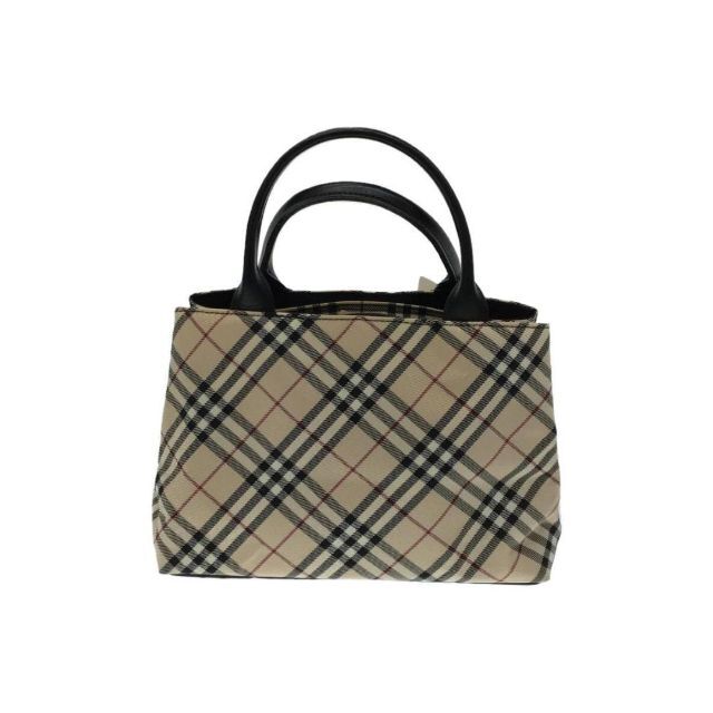 BURBERRY BLUE LABEL レザーハンドルトートバッグノバチェック から