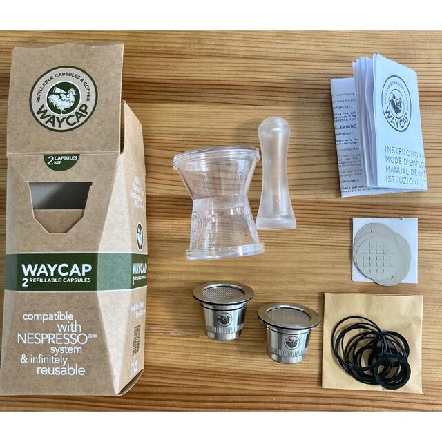 ネスプレッソ　waycap 2個セット スマホ/家電/カメラの調理家電(コーヒーメーカー)の商品写真