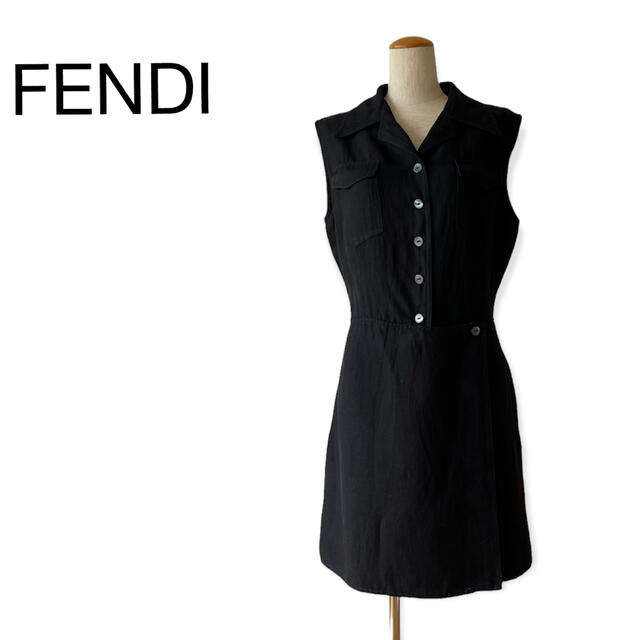 FENDI - 【希少品】FENDI フェンディ ワンピース イタリア 90s