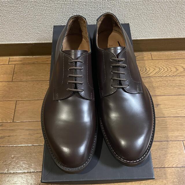 Alden(オールデン)の新品 eleventy プレーントゥ 革靴 ブラウン メンズの靴/シューズ(ドレス/ビジネス)の商品写真