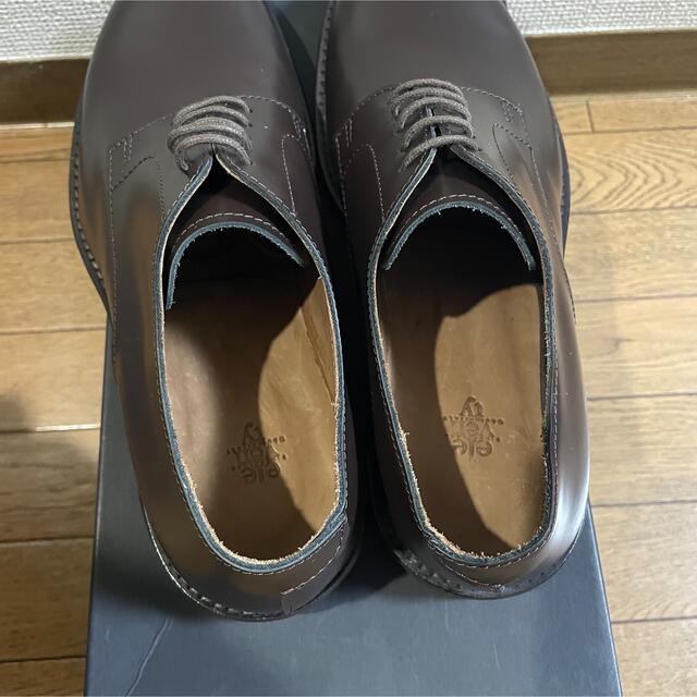 Alden(オールデン)の新品 eleventy プレーントゥ 革靴 ブラウン メンズの靴/シューズ(ドレス/ビジネス)の商品写真