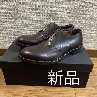 オールデン(Alden)の新品 eleventy プレーントゥ 革靴 ブラウン(ドレス/ビジネス)