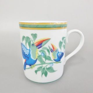 エルメス(Hermes)のエルメス マグカップ新品同様  - 鳥 陶器(食器)