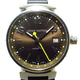ルイヴィトン(LOUIS VUITTON)のヴィトン 腕時計美品  タンブールGMT(その他)