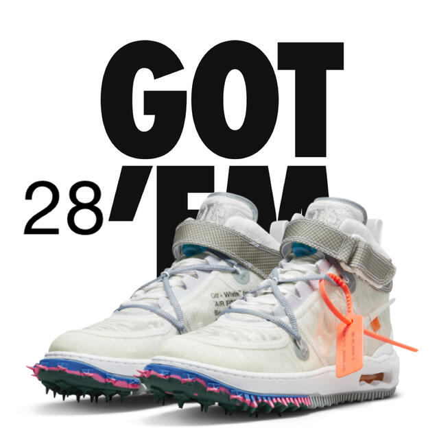 Off-White × Nike Air Force 1 Mid