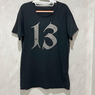 ルシアンペラフィネ(Lucien pellat-finet)のルシアン ペラフィネ　メンズ　半袖Tシャツ　XL ブラック　ドクロ　Italy(Tシャツ/カットソー(半袖/袖なし))